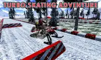 Snowmobile Ice Land Racing – Xtreme Offroad Trails Screen Shot 3