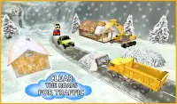 Snow Plow Truck Driver Sim 3D Screen Shot 8