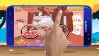 रंग बाइक राजकुमारी खेल - लड़कियों और लड़कों Screen Shot 2