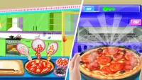 Cute Pets Kitchen Cooking: Fast Food Restaurant Screen Shot 1