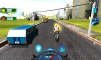 Bike Racing 2018: Moto Highway Traffic Rider Game Screen Shot 6
