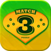 Match 3 Puzzle - Apenas 3 em linha (3 seguidas)