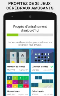 Brainia : jeux d'entraînement cérébral Screen Shot 0