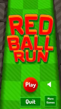 Red Ball Run Screen Shot 0