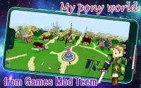 🦄Little Pony Minecraft Unicorn Game mod Screen Shot 0