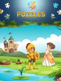 Puzzles de princesse Screen Shot 2
