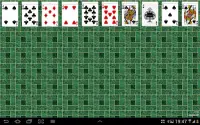 Spider Solitaire Free Game Screen Shot 2