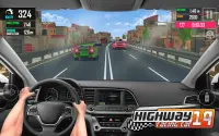 Racing in Highway Car 2019: City Car Driving Games Screen Shot 4