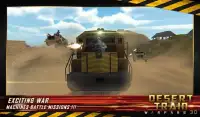 معركة حربية رصاصة قطار 3D Screen Shot 15