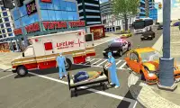 Ambulance Driver Rescue Duty : Ambulance Sim 2018 Screen Shot 1