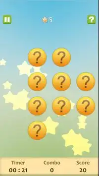 Picture Match Memory Game Screen Shot 3