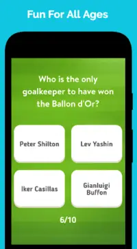 Football Quiz - Test Your Soccer Trivia Knowledge Screen Shot 2