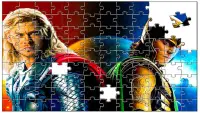 Jigsaw Superheroes Puzzle Game Screen Shot 2