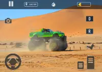 Monster Truck Racing Games 2020: игра в пустыне Screen Shot 3