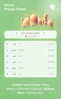 Islamic Calendar & Prayer Apps Screen Shot 9