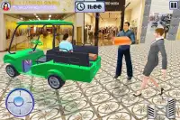 Centro comercial Taxi Driver Cart Simulator Screen Shot 6