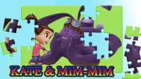 Kate & Mim-Mim Jigsaw Puzzles - Game Screen Shot 1