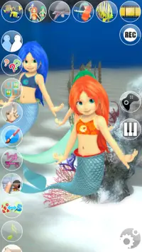 Sprechende Meerjungfrau Spiele Screen Shot 4