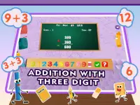 Apprentissage Maths Addition éducatifs Jeux Screen Shot 2