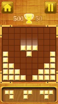 Wood Block Puzzle-wood style block puzzle Screen Shot 0