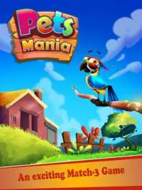 Pets Mania: Match 3 Game Free Screen Shot 9