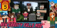 New Mystery Gravity Falls Town Mod For MCPE Craft Screen Shot 0