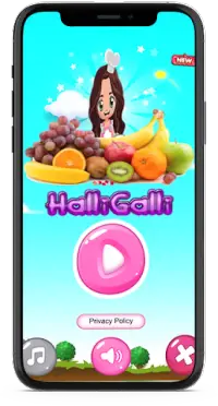 Halligalli - 5 fruits Screen Shot 0