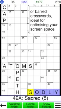 Crossword Unlimited   Screen Shot 2
