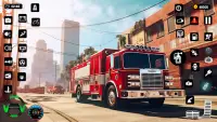 jogos de caminhão de bombeiros Screen Shot 2