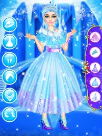 Салон красоты Ice Princess - Игры для девочек Screen Shot 3