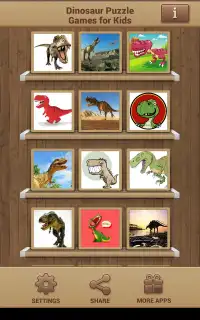 Dinosaur Puzzle Games for Kids Screen Shot 1