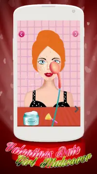 Valentine Makeover - Girl Game Screen Shot 1