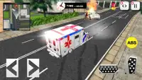 City Rescue Ambulance Driving Screen Shot 2