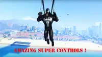 सुपरहीरो बीएमएक्स ट्रिकी रेसिंग गेम्स Screen Shot 5