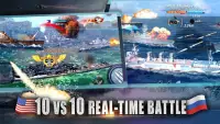 Warship Rising - 10 vs 10 Real-Time Esport Battle Screen Shot 1