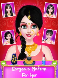 Indian Girl Makeover - Wedding Screen Shot 3