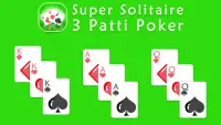 Super Solitaire 3 Patti Poker Screen Shot 2