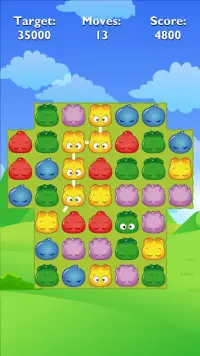 Candy Jelly Monsters Match Screen Shot 2