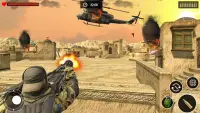Free Squad Firing :Gun Desert Shooter Battleground Screen Shot 3