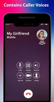 Fake Call i-Phone X Screen Shot 4
