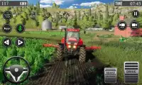 Tractor Simulator 2019 - Harvest Farming Game Screen Shot 0
