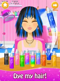 Super Hair Salon:Hair Cut & Hairstyle Makeup Games Screen Shot 0