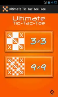 Ultimate Tic Tac Toe Screen Shot 1