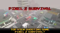 Pixel Z Alive 3D - Top View Shooter Screen Shot 0