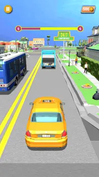 Simulation de transport-conduite en ville moderne Screen Shot 2
