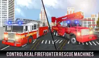 Firefighter Truck 911 Rescue: Emergency Driving Screen Shot 11