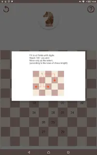 Number Puzzle "KNIGHT" Screen Shot 1