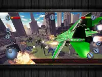 Airplane Robot Hero - City War Survival Screen Shot 16