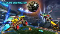Super Car Football League - 3d Rocket Soccer Screen Shot 0