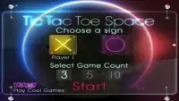 Tic Tac Toe Space Screen Shot 2